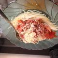 Cooksnap dari Rhaneeya untuk resep Spaghetti Bolognese Homemade V1