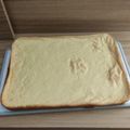 El cooksnap de Daniela Conza cuando hizo Fainá de queso en licuadora.