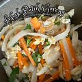 Cooksnap Nurul Bazliah Masri semasa beliau membuat Menu Berpantang & BF Mom: Lobak Putih Goreng Telur.