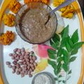 kavita goel का कुकस्नैप जब उन्होंने मूंगफली की चटनी (moongfali ki chutney recipe in Hindi) बनाया था।
