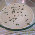 El cooksnap de María José cuando hizo Sopa fría de pepino y yogur.