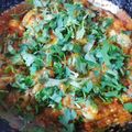Dolly Kachhwani's cooksnap of when they made Baingan Bharta.