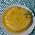 El cooksnap de Giselle Gusman cuando hizo Flan de parchita o flan de maracuyá.