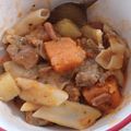 El cooksnap de Lucía I. cuando hizo Guiso rápido de carne y chorizo.