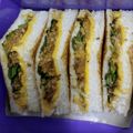 Cooksnap Maizatul Akma semasa beliau membuat Sandwich Sardin Berkeju.