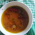 Runu Chowdhury's cooksnap of when they made টমেটো দিয়ে মসুর ডাল (tomato masoor dal recipe in Bengali).