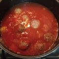 El cooksnap de Marcos Coleff cuando hizo Albóndigas de carne picada.