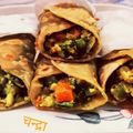Chandra kamdar का कुकस्नैप जब उन्होंने पनीर काठी रोल(paneer kathi roll recepie in hindi) बनाया था।
