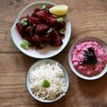 Yui Miles's cooksnap of when they made Beetroot poriyal by @Radikalkitchen.