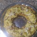 शशि केसरी का कुकस्नैप जब उन्होंने घेवर (Ghevar recipe in Hindi) बनाया था।
