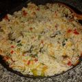 El cooksnap de Meli DM cuando hizo Arroz con salteado de verduras.