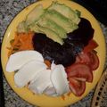 El cooksnap de Alex Santana cuando hizo Ensalada de quinoa y espinacas take away.