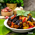 Cooksnap dari Windu Restina untuk resep Oseng ikan pari asap (iwak pe)