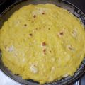 El cooksnap de Natalia cuando hizo Sopa Paraguaya.