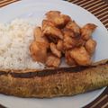 El cooksnap de Marcela Cotte Corredor cuando hizo Pollo en salsa miel mostaza.