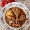 Kulsoom Bukhari's cooksnap of when they made Aloo gosht.