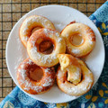 El cooksnap de Bibi García cuando hizo Donuts de almendra.
