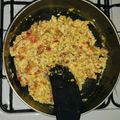 El cooksnap de Johana cuando hizo Huevo revuelto con tomate.