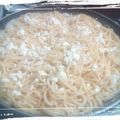El cooksnap de Viri Pérez cuando hizo Spaghetti blanco súper cremoso 🍝.