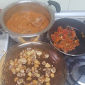El cooksnap de Manolo Guerrero cuando hizo Filetes de cerdo en salsa con salteado al ajillo.