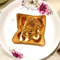 Cooksnap của Bie Ruan khi họ làm theo món Pizza đế bánh mì sandwich NCKD