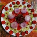 Mukti Bhargava का कुकस्नैप जब उन्होंने हेल्थि वेजिटेबल सलाद (vegetable salad recipe in hindi) बनाया था।