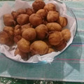 El cooksnap de Mariana Rivero cuando hizo Buñuelitos dulces.