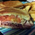 David Cogossi 's cooksnap of when they made Quick BLT Club Sandwich.