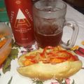 El cooksnap de Verónica cuando hizo Pan de panchos (pan de viena).