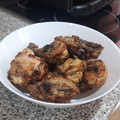 El cooksnap de Roberto marin diaz cuando hizo Pollo frito al ajillo en airfryer.