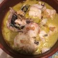 El cooksnap de maybe cuando hizo Bacalao al pil-pil.