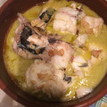 El cooksnap de maybe cuando hizo Bacalao al pil-pil.