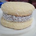 El cooksnap de Daniela Assanelli cuando hizo Alfajores de Maizena.