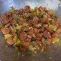 Cooksnap dari Rosanna Anggraini untuk resep Tumis kentang, sosis & telur