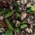 Cooksnap dari Rosiana Sastrodiharjo untuk resep Tumis cumi asin petai cabe hijau