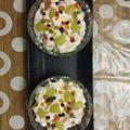 Parul Manish Jain का कुकस्नैप जब उन्होंने फ्रूट क्रीम (Fruit cream recipe in hindi) बनाया था।