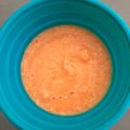 El cooksnap de Andrea E. cuando hizo Licuado de papaya con avena 😋🥤.