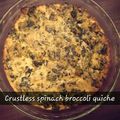 just.simply.kim's cooksnap of when they made crustless spinach quiche.