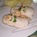 El cooksnap de Esteban Pereira cuando hizo Merluza con gambones al ajillo.