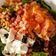 El cooksnap de IVJ89 cuando hizo Ensalada de espinacas con salmón ahumado, queso de cabra y pasas.