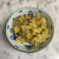 ナピト's cooksnap of when they made 蓮根とさつまいものピーナッツバターサラダ.