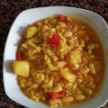 El cooksnap de Ana Carmen cuando hizo Arroz y habichuelas.