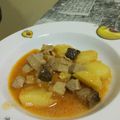 El cooksnap de Núria PV cuando hizo Atún con tomate y patatas.