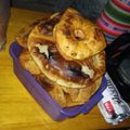 El cooksnap de Carla Villarreal cuando hizo Torta fritas.