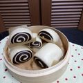 愛吃又怕胖 的 鮮奶雙色饅頭 cooksnap
