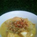 Cooksnap dari Ria anita F untuk resep Sayur lodeh labu siam kombi udang,telur puyuh,kulit sapi (cecek)