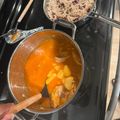 El cooksnap de Eric Hernandez cuando hizo Pollo Guisado Guatemalteco.