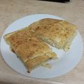 El cooksnap de Joanna Concha cuando hizo Pastel licuado de jamón y queso.