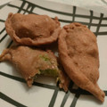 El cooksnap de alejandra vila cuando hizo Empanadillas de brócoli, queso azul y pera al horno.