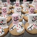 Gluténmentes Íz-lik Cooksnap-ja, amikor elkészítette a(z) Hóember mézeskalács keksz receptet.